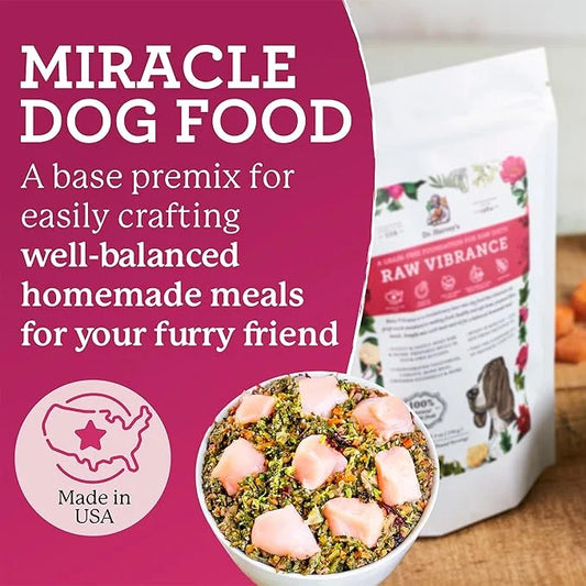 Dr. Harvey's Raw Vibrance Grain Free Dehydrated Foundation for Raw Diet Dog Food (6 Pounds) - Product Image