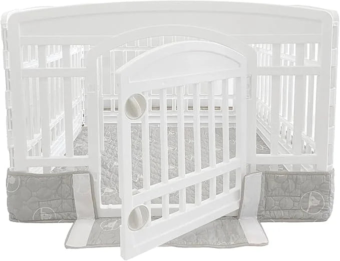 PJYuCien Dog Playpen Bottom Pad Fits for 36 Inch 4 Panels Exercise Pet Pen, Using as a Fence Stabilization and Puppy Pen M...