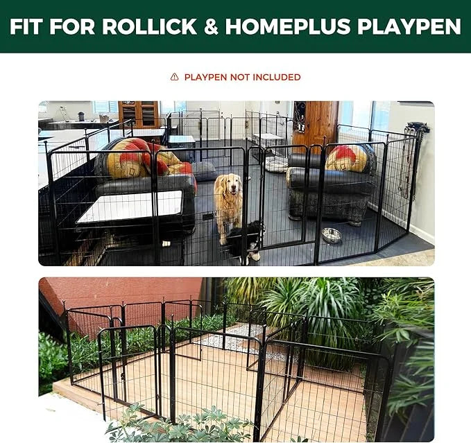 FXW Dog Playpen Storage Bag, Fits 32" H 8 Panels & Partition Connector, Fits for 24"/32" H Homeplus/Rollick/Instant Dog Pl...