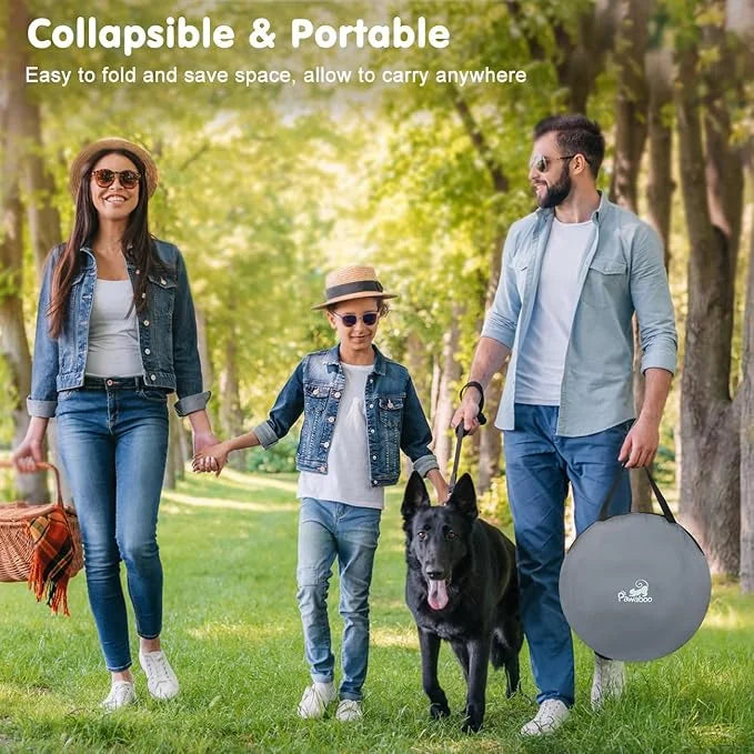 Dog Playpen, Portable Pet Playpen Cat PlayPen, 600D Oxford Dog Kennel Tent Crate, Waterproof&Breathable, Indoor Outdoor Tr...