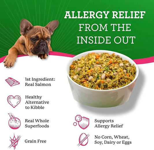 Dr. Harvey's Specialty Diet Allergy Salmon Recipe, Human Grade Dog Food for Dogs with Sensitivities and Allergies Trial Si...