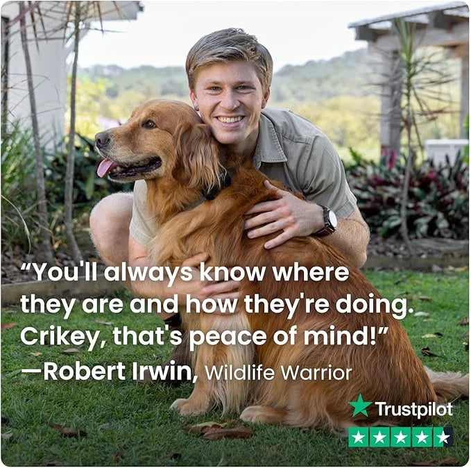 Tractive GPS Dog Tracker (2025 Release with Free 6 Month Subscription) | Real-time Pet Location Tracker | Health & Wellnes...