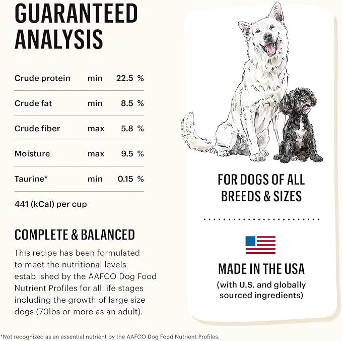 The Honest Kitchen Human Grade Dehydrated Whole Grain Dog Food – Complete Meal or Dog Food Topper – Beef 4 lb (makes 16 lb...
