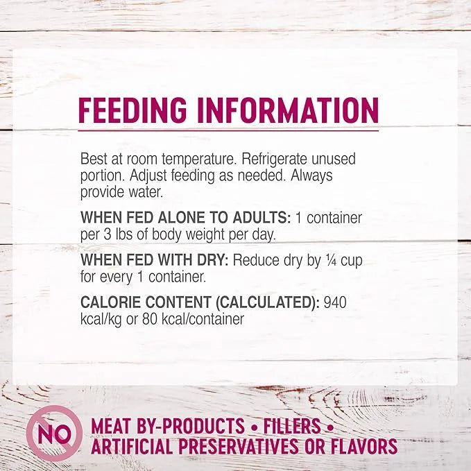 Wellness Petite Entrees Mini Fillets Natural Wet Small Breed Dog Food, Roasted Chicken, Beef, Carrots & Green Beans, 3-Oun...