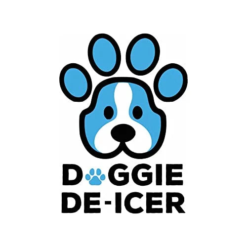 9.5" Doggie De-Icer. Dog grooming brush used to easily remove snow from fur. - Product Image