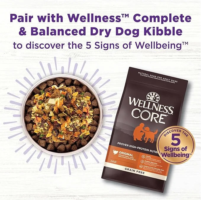 Wellness CORE Bowl Boosters Skin & Coat Dog Food Topper, 4 Ounce Bag (Pack of 2) - Product Image