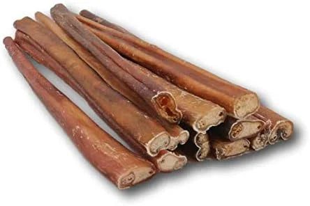 Top Dog Chews - Thick 12 Inch Bully Sticks, 100% Natural Beef, Free Range, Grass Fed, High Protein, Supports Dental Health...