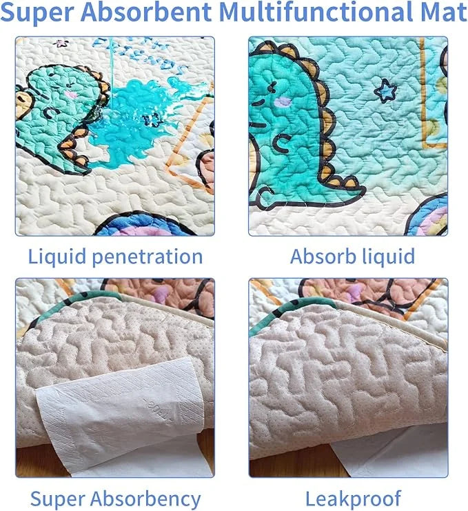 36'' Wide Hexagonal Dog Pen Urine Pad Dog Urine Pad Puppy Pad, [PLAYPEN Not Included!] Reusable Whelping Playpen Crate Reu...