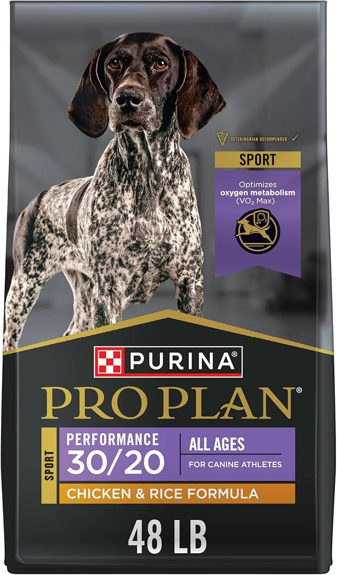 Purina Pro Plan Sport Performance 30/20 Chicken and Rice Formula High Protein Dog Food - 48 lb. Bag - Product Image