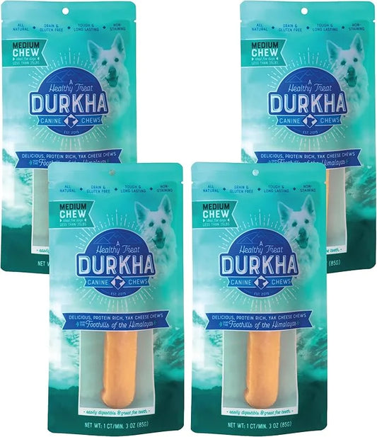 Yak Cheese Chews: Himalayan Yak Cheese Dog Chews- Natural, Healthy & Long Lasting Dog Treats - Grain, Gluten & Lactose-Fre...
