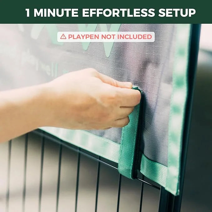 FXW Sun Shade Specialized for FXW Dog Playpen (Not Suitable for Other Brands), Fits for 24" H Rollick/Instant Dog Playpen?...