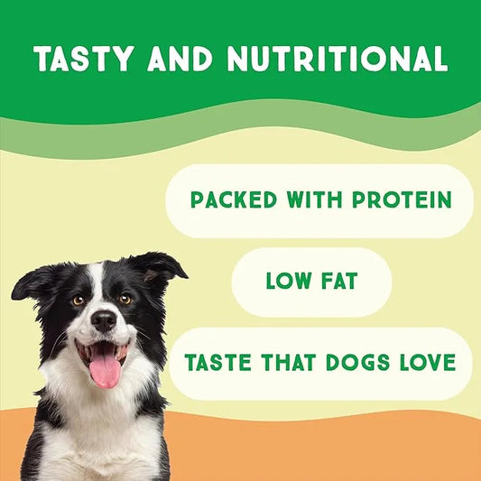 Ultra Chewy Turkey Tendon Pressed Bones for Dogs - Premium All-Natural, Hypoallergenic, Long-Lasting Dog Chew Treat, Easy ...