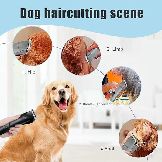 10 Blades for Dog Grooming Blades Compatible with Andis,Oster A5,Wahl km10 Dog Clippers,Size-#10, 1/16-Inch Cut Length (4P...