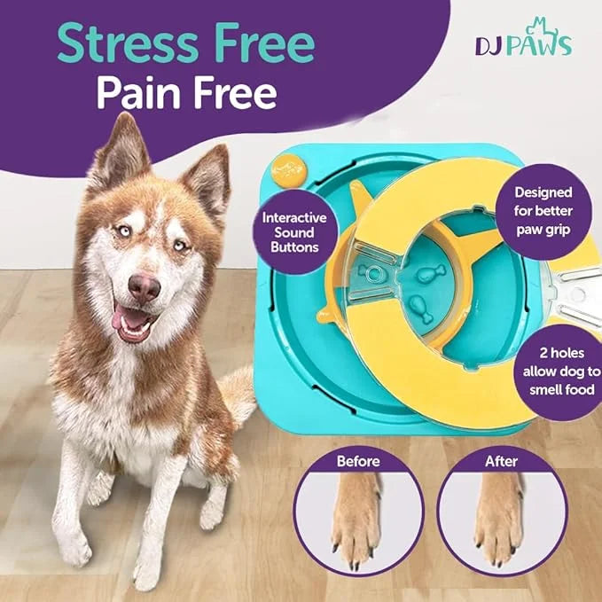 3 in 1 - Dog Scratch Toy for Nails, Adjustable Slow Feeder and IQ stimulating Toy. - Product Image
