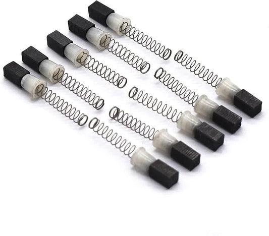10 Packs Professional Repairing Parts, Replacement Carbon Brush for Hair Clipper Electric Motor Compatible with Oster A5 C...