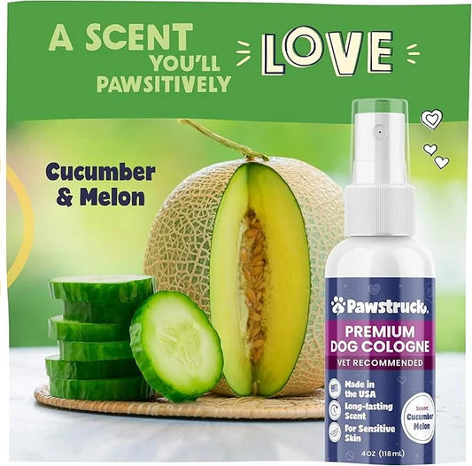 Vet Recommended Premium Dog Cologne & Perfume Deodorizing Spray - Long Lasting Puppy Safe Sensitive Skin Formula Made in U...