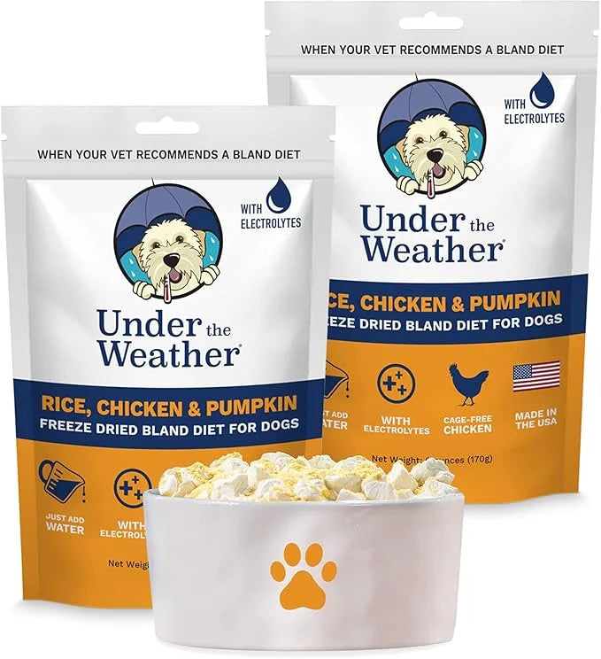 Under the Weather Bland Diet for Dogs | Easy to Digest for Sick Dogs |Always Be Ready | Contains Electrolytes - All Natura...