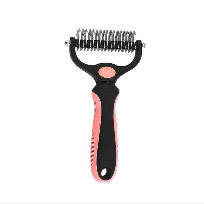 Pet Comb Ultimate Dog Grooming Set: Professional Deshedding Brushes for Dogs & Cats – Perfect for Long-Haired Breeds, Flea...