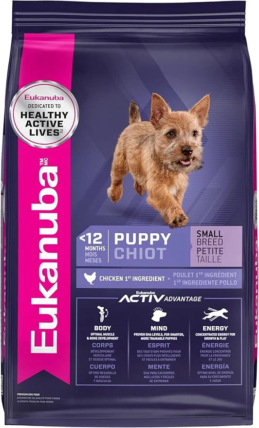 Eukanuba Puppy Small Breed Dry Dog Food, 4.5 Pound (Pack of 1) - Product Image