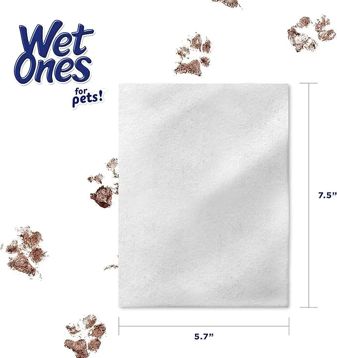 Wet Ones for Pets Paw & Tushie Dog Wipes With Chamomile, 30 ct - 8 Pack | Dog Wipes For All Dogs in Tropical Splash Scent ...