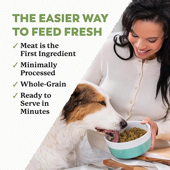 Dr. Harvey's Chicken & Garden Veggies Dog Food, Human Grade Whole-Grain Dehydrated Dog Food with Freeze-Dried Chicken (5 P...