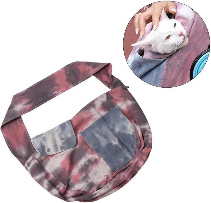 HEEPDD Dog Carrier Sling, Pet Carrier Tote Bag Hands Soft Carrying Travel Shoulder Bag for Small Dogs Cats (Large) - Produ...