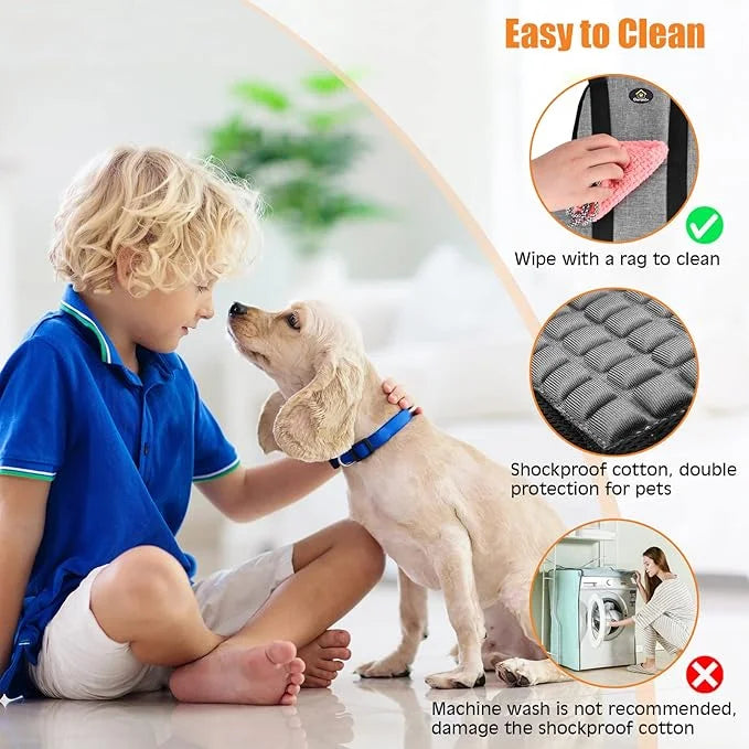 Ownpets Pet Grooming Hammock, Dog Grooming Hammock with Carabiners, Breathable Pet Grooming Harness Sling for Grooming, Ha...