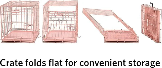 MidWest Homes for Pets iCrate Dog Crate Starter Kit, 24-Inch Dog Crate Kit Ideal for Small Dog Breeds (uo to 25 pounds) In...
