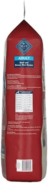 Blue Buffalo Life Protection Formula Adult Dry Dog Food, Helps Build and Maintain Strong Muscles, Made with Natural Ingred...