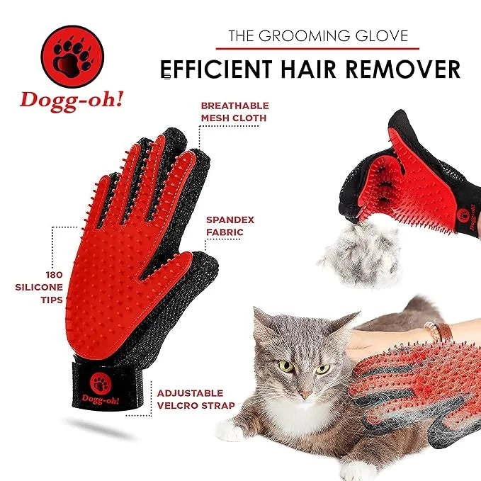 10-in-1 Professional Grooming Kit | Complete Supplies for Dogs & Cats | Slicker, Deshedding & Long-Haired Pet Brush Set - ...