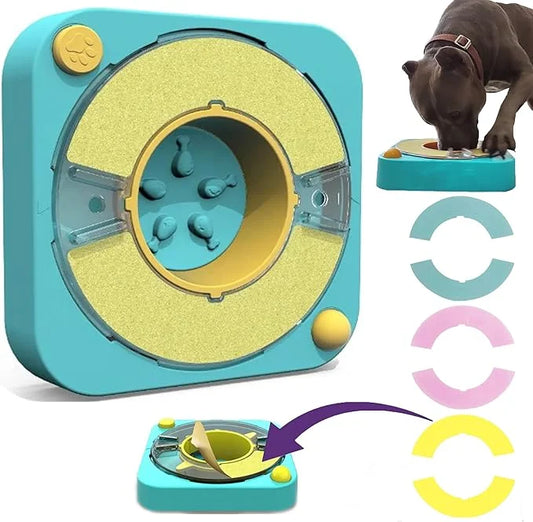 3 in 1 - Dog Scratch Toy for Nails, Adjustable Slow Feeder and IQ stimulating Toy. - Product Image