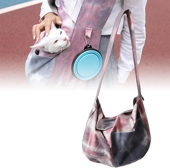 HEEPDD Dog Carrier Sling, Pet Carrier Tote Bag Hands Soft Carrying Travel Shoulder Bag for Small Dogs Cats (Large) - Produ...