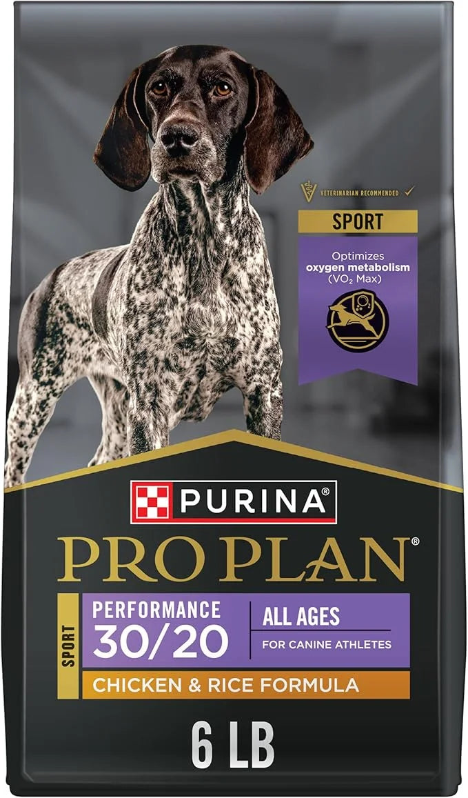 Purina Pro Plan Sport Performance 30/20 Chicken and Rice Formula High Protein Dog Food - 6 lb. Bag - Product Image