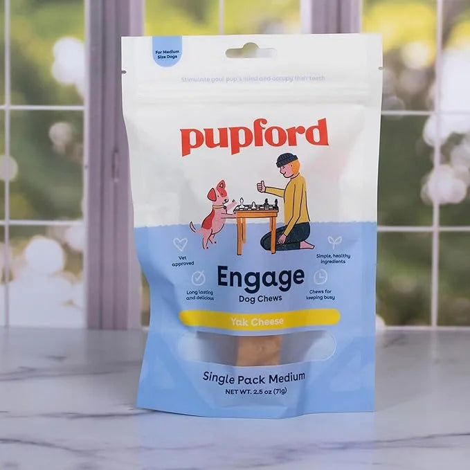 Pupford Yak Cheese Himalayan Dog Chews | for Aggressive Chewers | Durable & Long-Lasting Chews for Teething Puppies & Dogs...