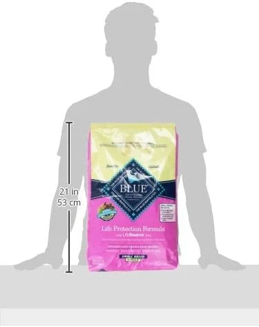 Blue Buffalo Life Protection Formula Adult Small Breed Dry Dog Food, Supports High Energy Needs, Made with Natural Ingredi...