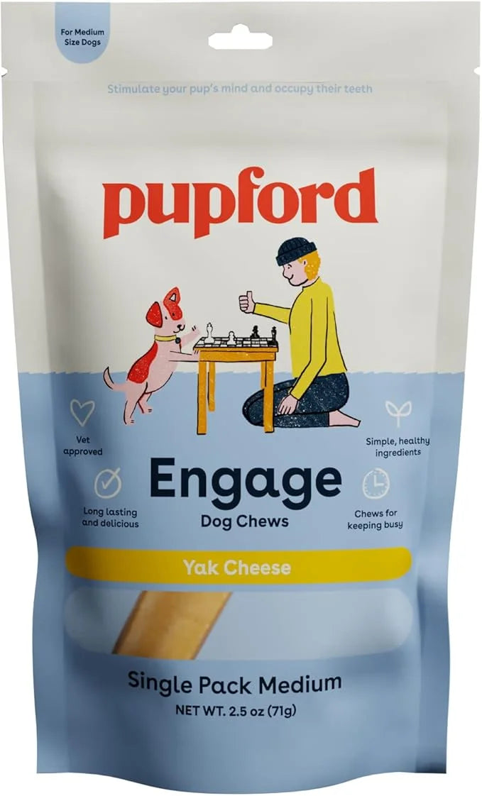 Pupford Yak Cheese Himalayan Dog Chews | for Aggressive Chewers | Durable & Long-Lasting Chews for Teething Puppies & Dogs...