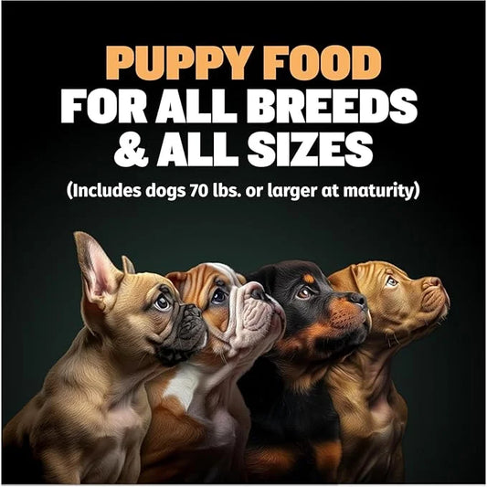 Bully Max Wet Puppy Food - Instant Fresh Dehydrated High Protein Soft Dog Food with Chicken - Healthy Growth for Small & L...
