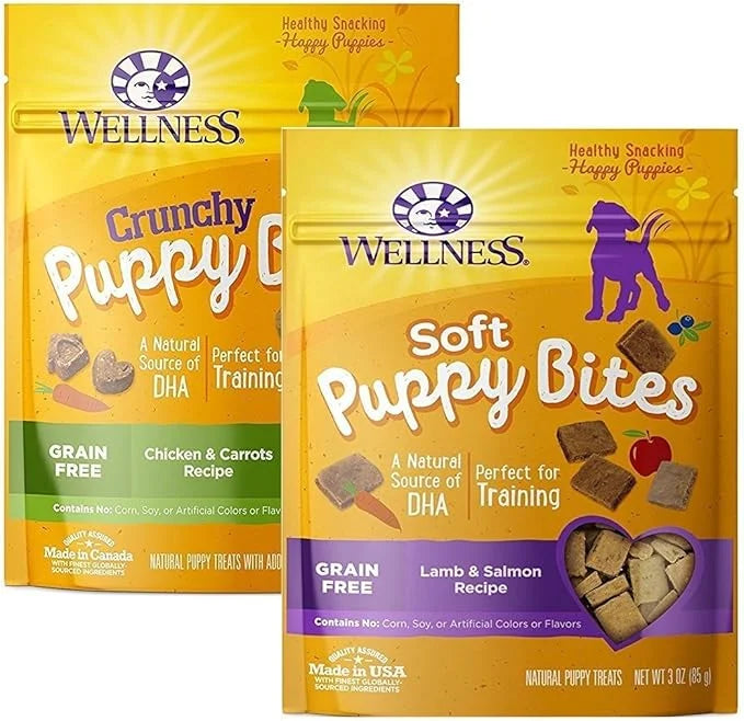 Wellness Puppy Bites Natural Grain Free Puppy Training Treats … (Variety) - Product Image