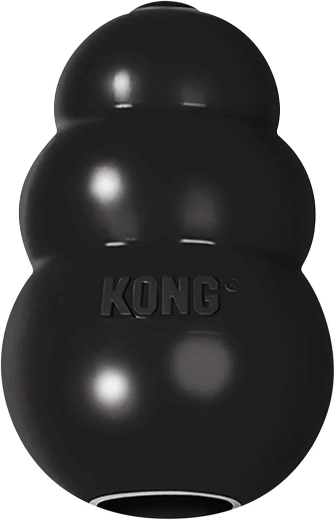 KONG Extreme Dog Toy - Fetch & Chew Toy - Treat-Filling Capabilities & Erratic Bounce for Extended Play Time Most Durable ...