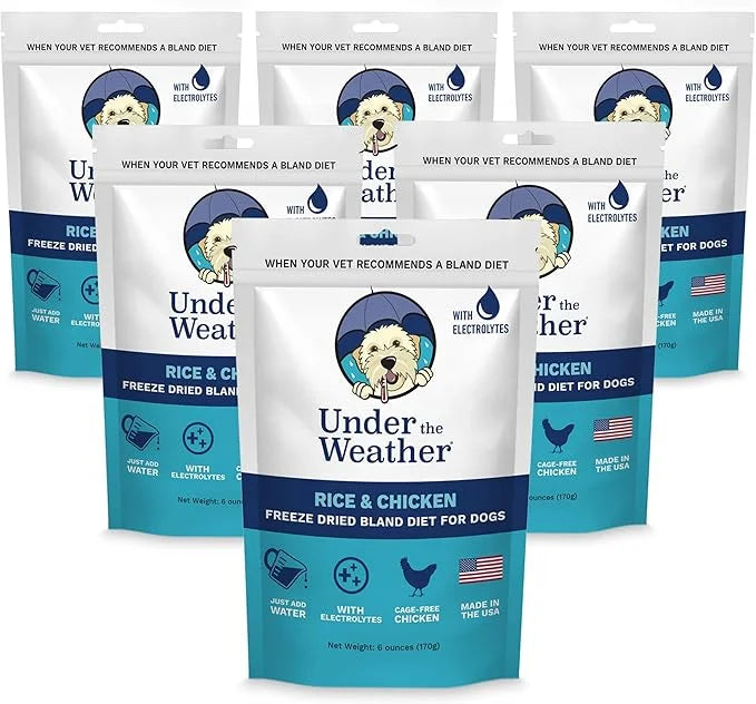 Under the Weather Bland Diet for Dogs | Easy to Digest for Sick Dogs | Always Be Ready | Contains Electrolytes - All Natur...