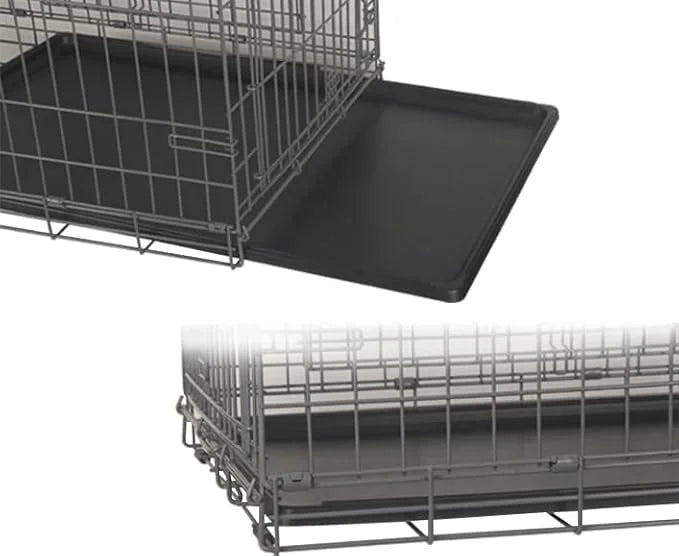 Dog Crate Tray 41"-ChewProof Replacement Pan, Easy to Clean, Easy to Assemble,Ideal for Potty Training-Perfect for Pet Cra...