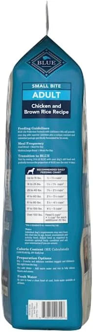 Blue Buffalo Life Protection Formula Adult Small Bite Dry Dog Food, Helps Build and Maintain Strong Muscles, Made with Nat...