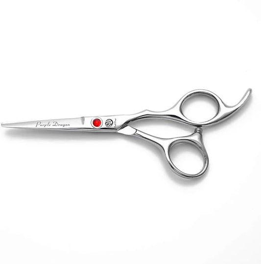 Purple Dragon 4“/5"/5.5"/6"/6.5"/7"/7.5"/8"/9"/10" Sharp Edge Salon Hair Cutting Shears - Pet/Dog Grooming Scissors with B...