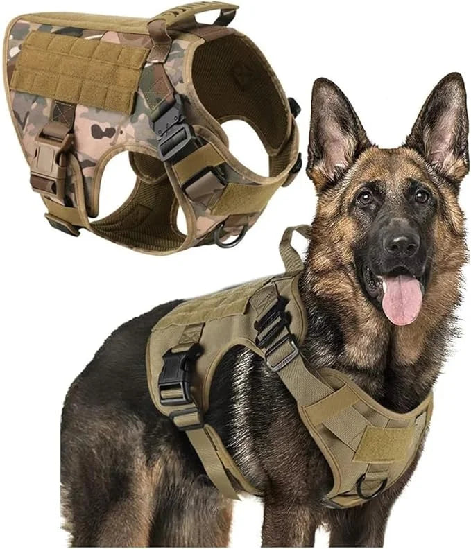 Dog Harness for Small Medium Large Sized Dogs, Durable Tactical Vest for Pets, Cooling Coat for Dogs, Outdoor-Resistant, p...