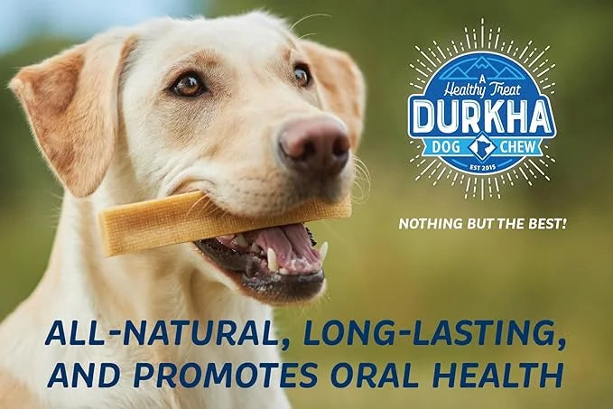 Yak Cheese Chews: Himalayan Yak Cheese Dog Chews- Natural, Healthy & Long Lasting Dog Treats - Grain, Gluten & Lactose-Fre...