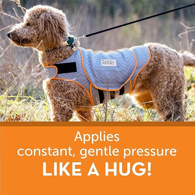 ThunderShirt for Dogs, X Small, Platinum Sport - Dog Anxiety Relief Calming Vest - Product Image