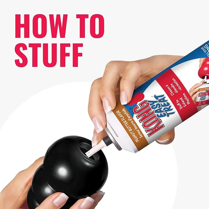 KONG Extreme Dog Toy - Fetch & Chew Toy - Treat-Filling Capabilities & Erratic Bounce for Extended Play Time Most Durable ...