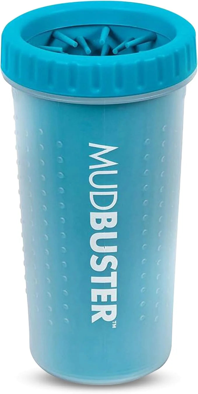 Dexas MudBuster Portable Dog Paw Cleaner, Large, Blue (PW720312) - Product Image