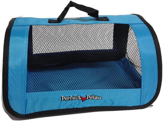 Tote for Lifelike Stuffed Interactive Pet Dogs and Cats, Nylon and Mesh Carrier for Pet Animals,Zippered Carrying Case Acc...