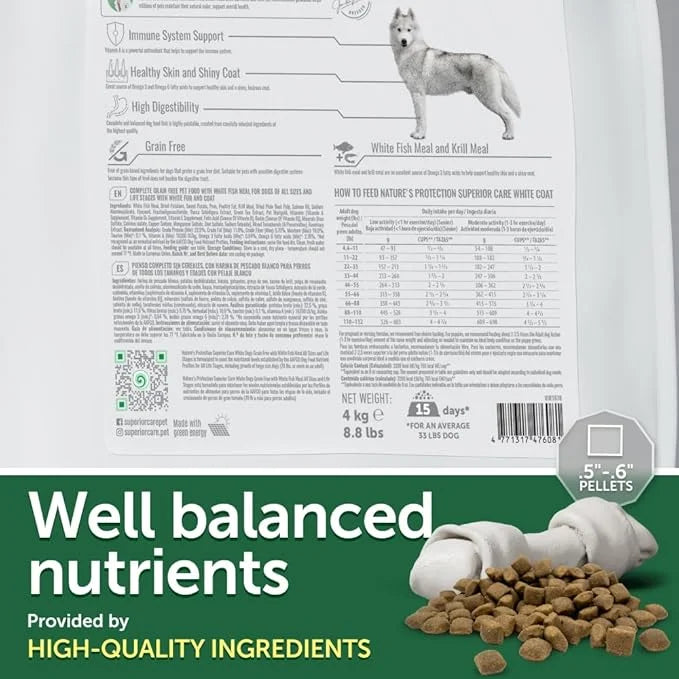 Nature's Protection Superior Care Grain Free Dry Dog Food - Healthy Dog Food All Life Stages Dogs - Balanced, Super Premiu...